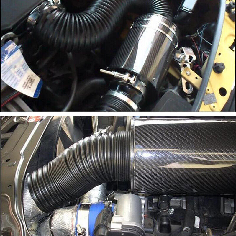 Cold Air Intake System with 3"Inlet For Universal Car