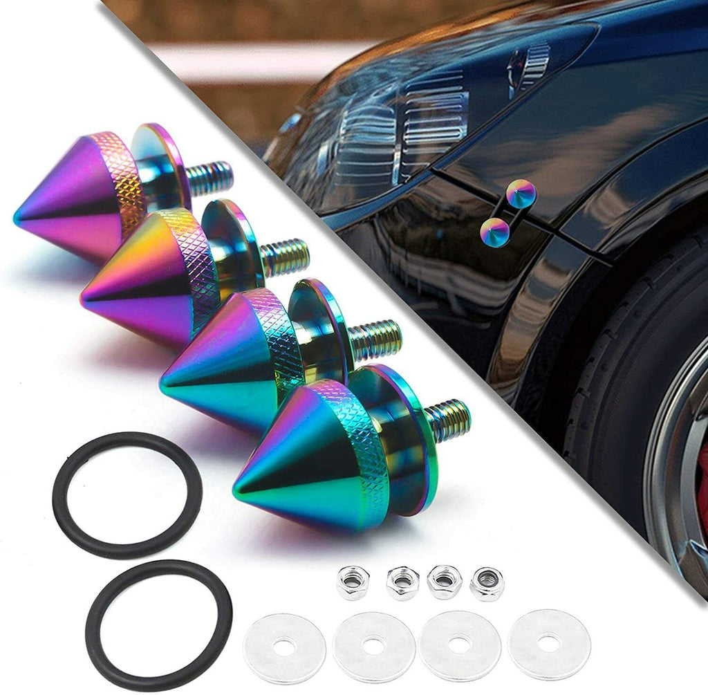 Bumper Quick Release Kit With Neon Chrome Spike