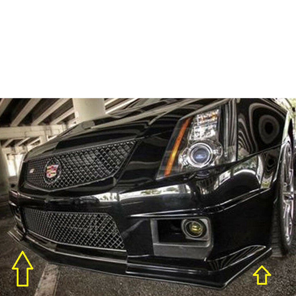 Cadillac CTS-V 2009-2013 Hennessey Style PU Front Bumper Lip