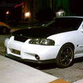 Nissan Sentra SE-R 2002-2005 Spec-V Style PU Front Bumper Lip