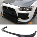 Mitsubishi Lancer 2008-2014 Evolution RALIIART Style PU Front Bumper Lip